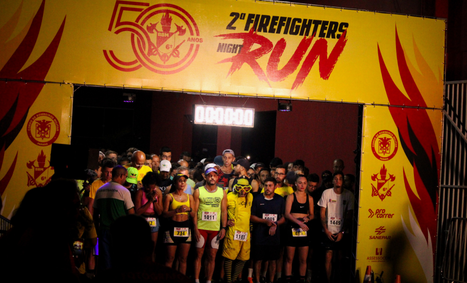 CBMPR promove 2ª Edição da Firefighters Night Run em São José dos Pinhais