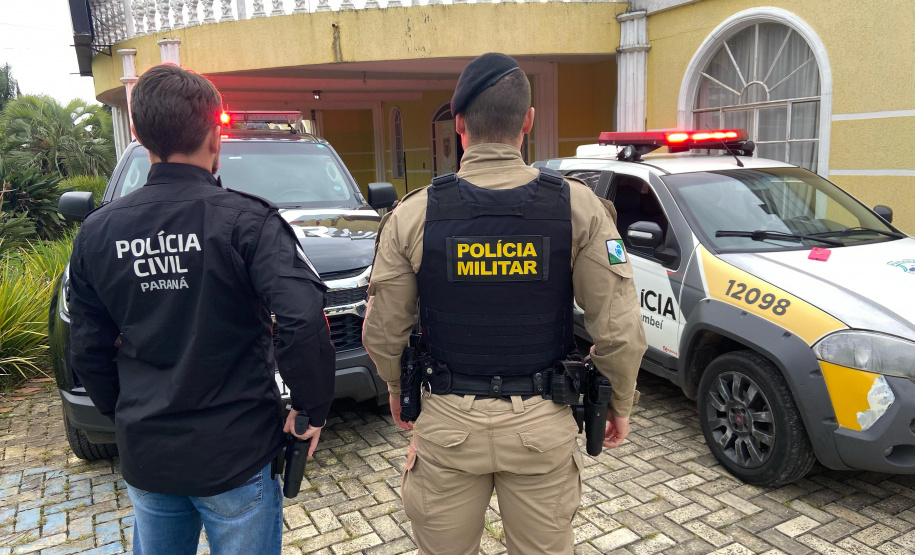 PCPR e PMPR prendem homem por tentativa de feminicídio, estupro e cárcere privado em Carambeí