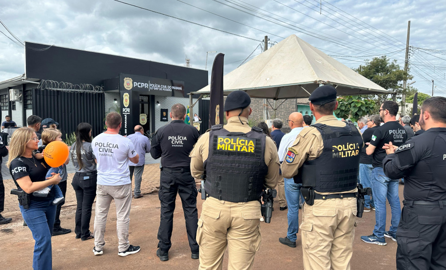 Após reforma, PCPR reinaugura Delegacia de Peabiru