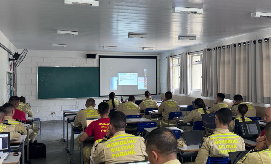 CBMPR inicia plano anual de instrução contra incêndios