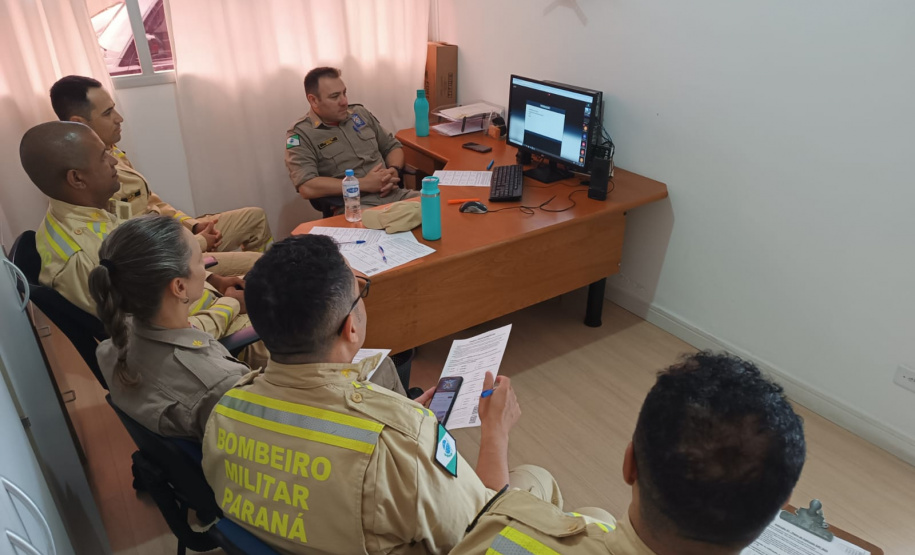 CBMPR inicia plano anual de instrução contra incêndios