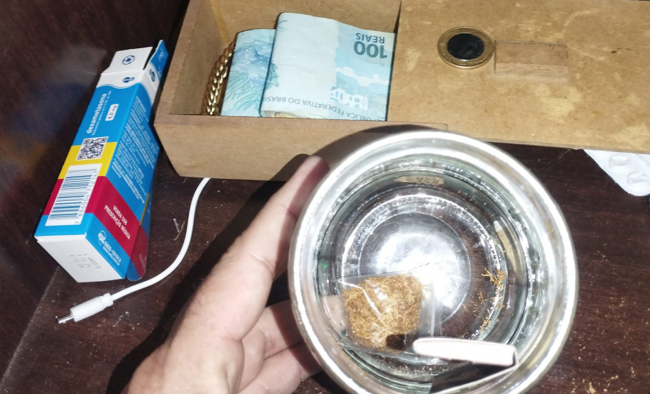 Forças do Estado apreendem 1,1 mil porções de cocaína e desarticulam delivery de drogas