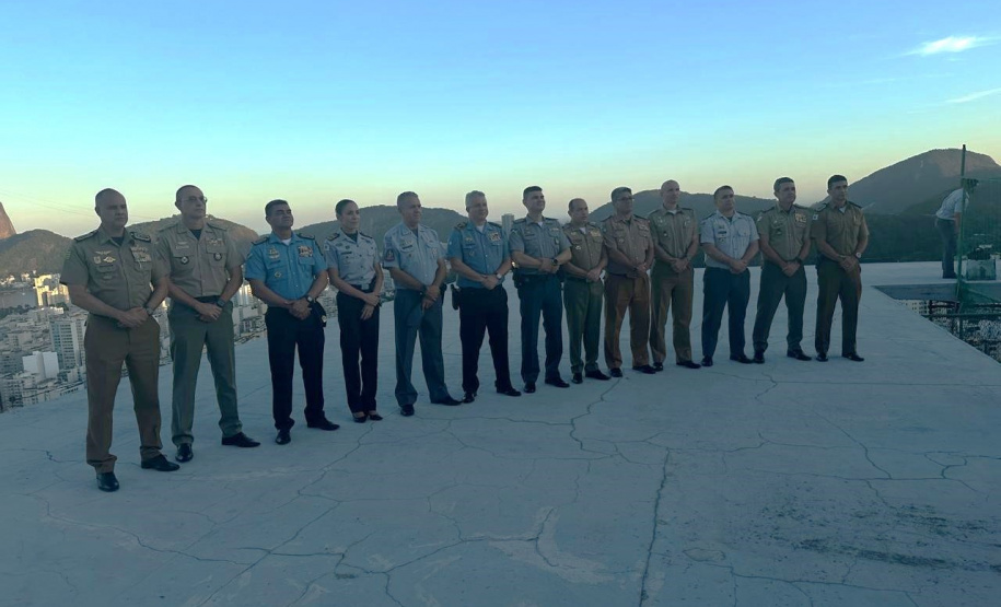 Comandante-geral da PMPR participa do encontro do CNCG no Rio de Janeiro