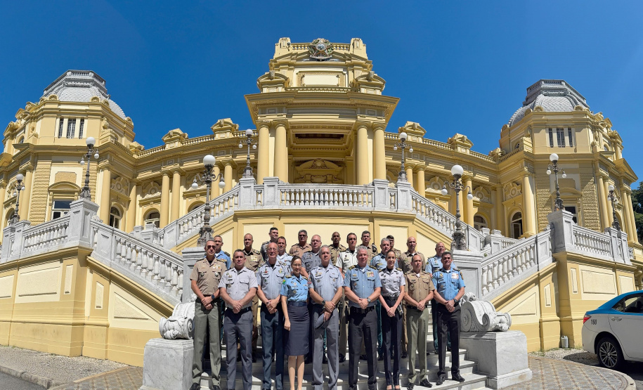 Comandante-geral da PMPR participa do encontro do CNCG no Rio de Janeiro