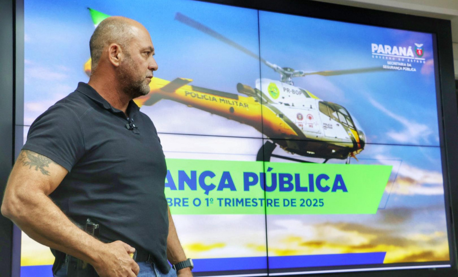 Paraná supera marca histórica de 2024 e volta a reduzir criminalidade no início de 2025