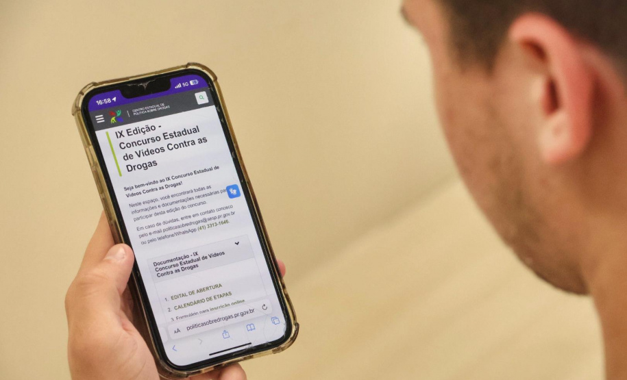 CEPSD lança nova edição do Concurso Estadual de Vídeos Contra as Drogas