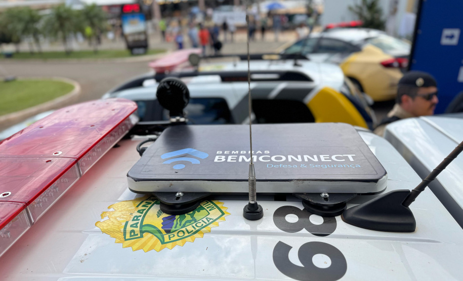 Estado inicia testes de conexão via satélite em viaturas da Patrulha Rural da PM