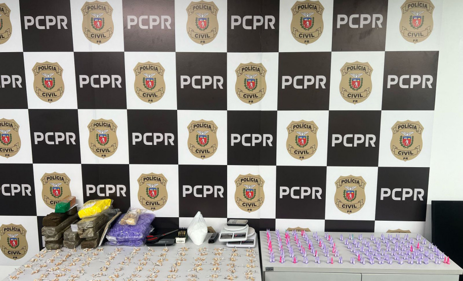 PCPR localiza depósito e apreende entorpecentes em Almirante Tamandaré