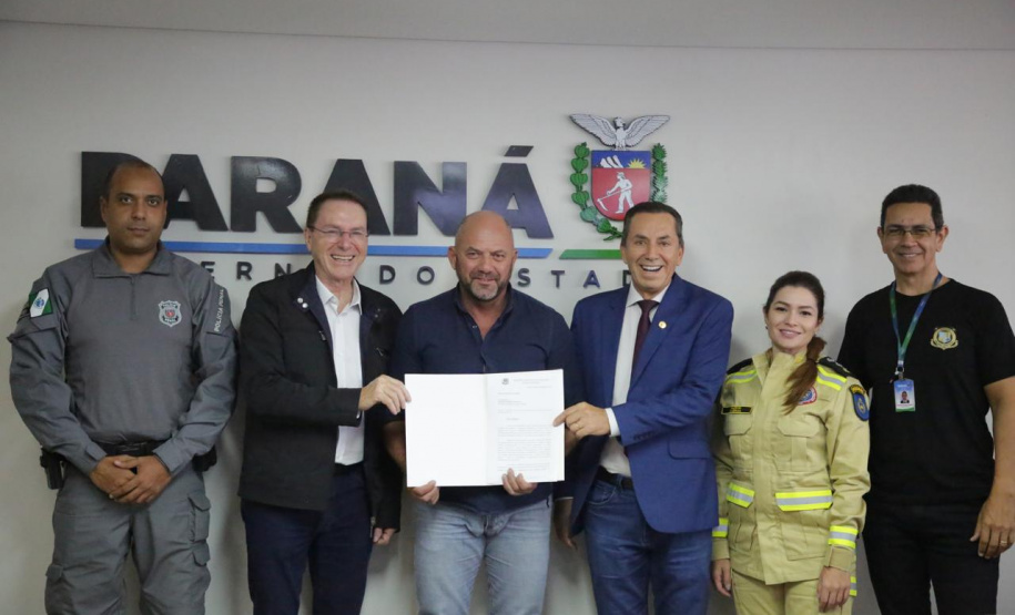 Secretário Hudson se reúne com prefeito de Francisco Beltrão e deputado estadual