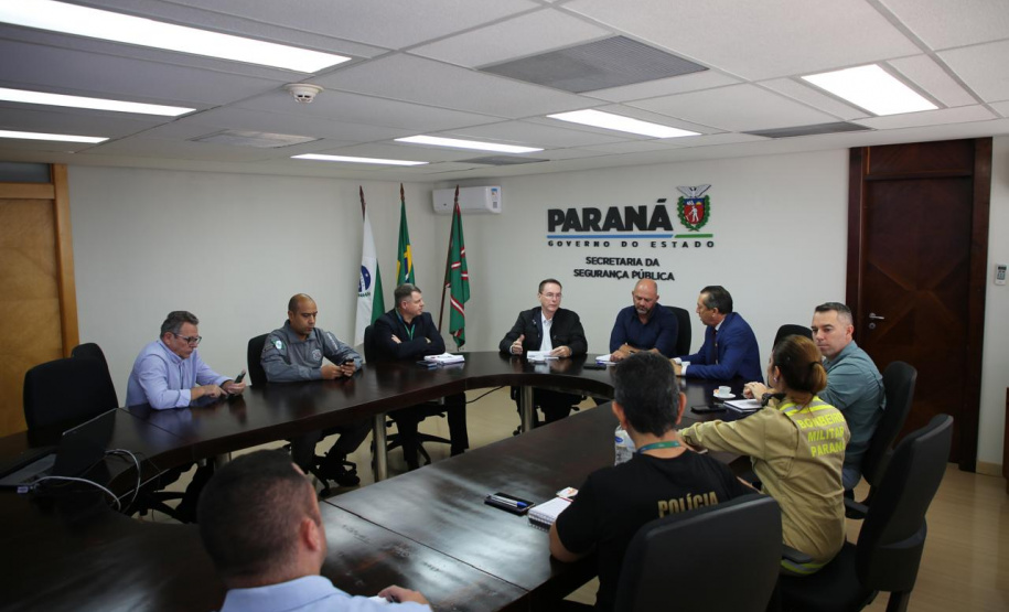 Secretário Hudson se reúne com prefeito de Francisco Beltrão e deputado estadual