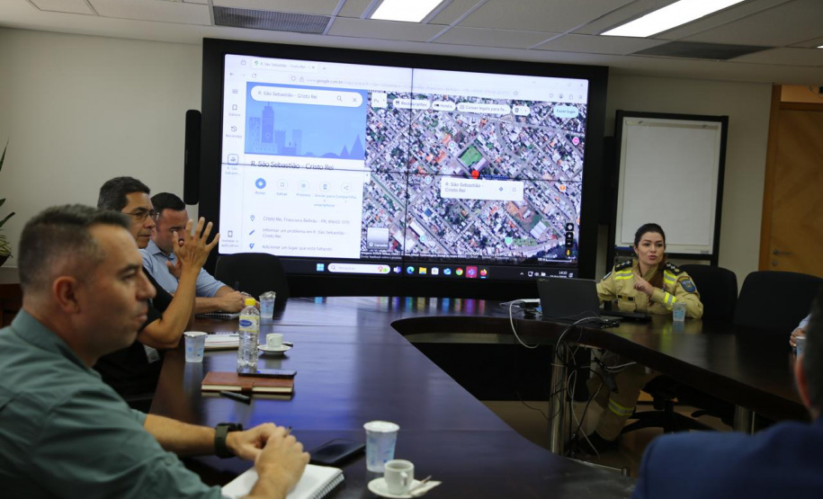 Secretário Hudson se reúne com prefeito de Francisco Beltrão e deputado estadual