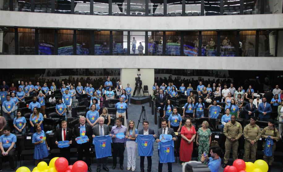 PMPR é homenageada na Assembleia Legislativa do Paraná pelo trabalho voltado às pessoas com TEA