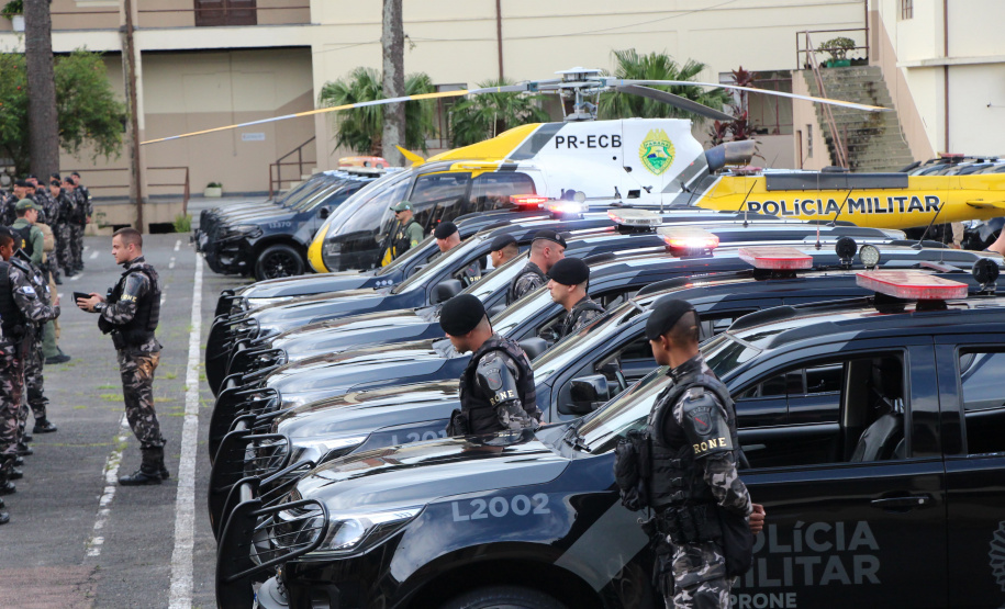 Polícia Militar do Paraná deflagra operação de reforço tático em Curitiba