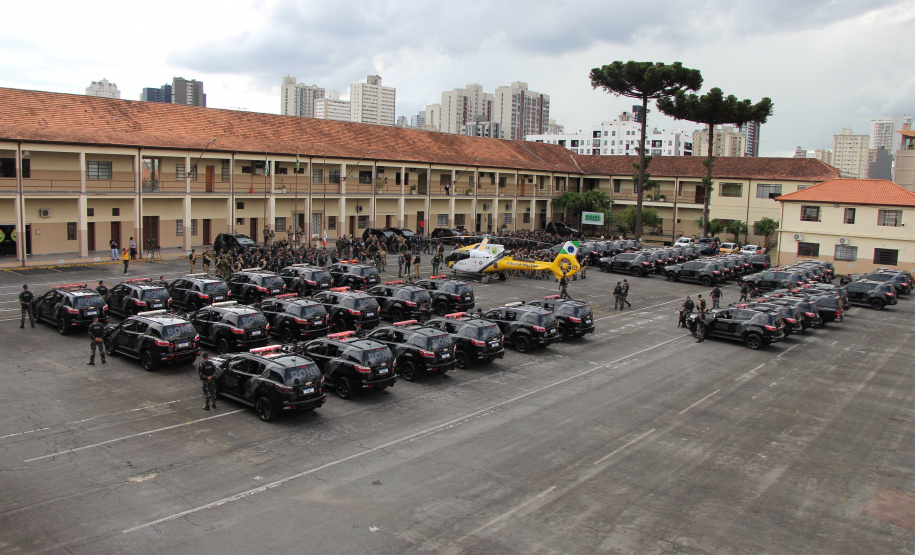 Polícia Militar do Paraná deflagra operação de reforço tático em Curitiba