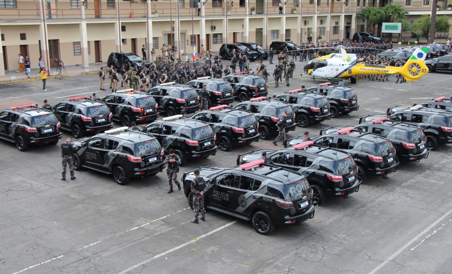 Polícia Militar do Paraná deflagra operação de reforço tático em Curitiba
