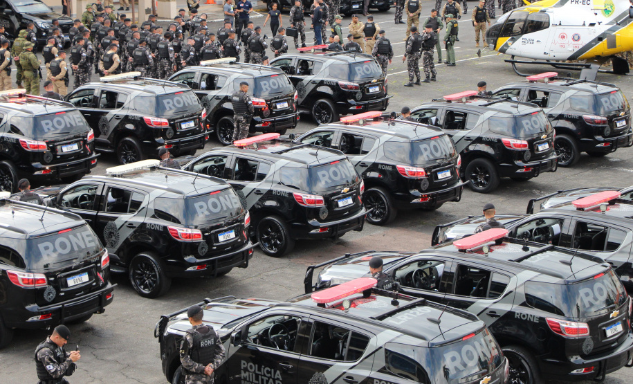 Polícia Militar do Paraná deflagra operação de reforço tático em Curitiba