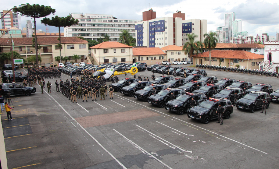 Polícia Militar do Paraná deflagra operação de reforço tático em Curitiba
