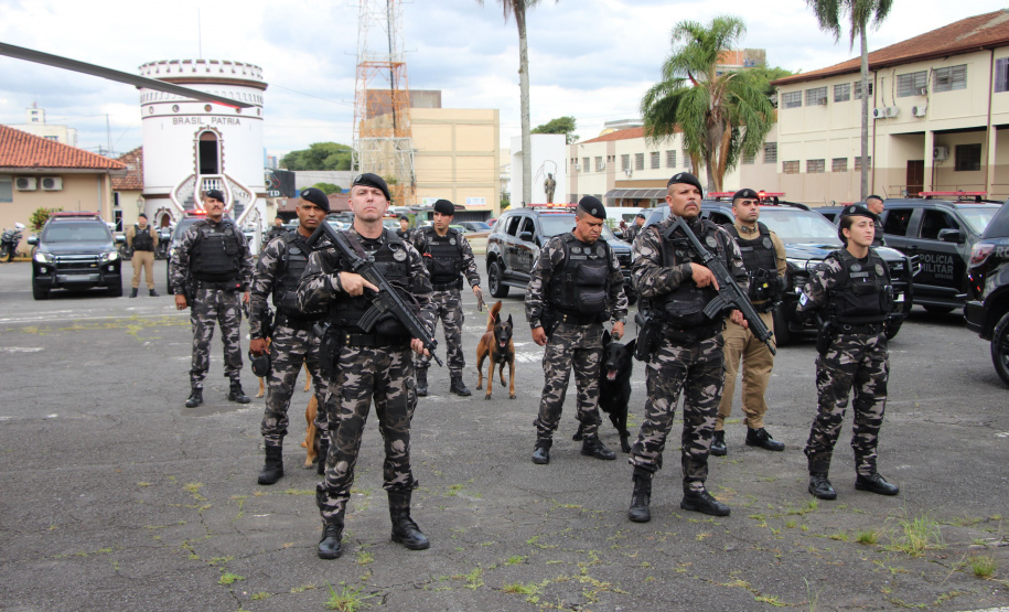 Polícia Militar do Paraná deflagra operação de reforço tático em Curitiba