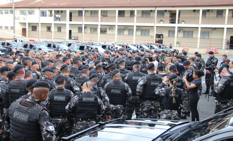 Polícia Militar do Paraná deflagra operação de reforço tático em Curitiba
