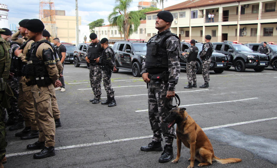Polícia Militar do Paraná deflagra operação de reforço tático em Curitiba