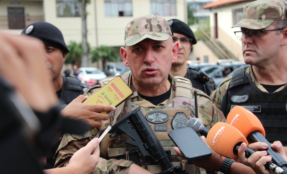 Polícia Militar do Paraná deflagra operação de reforço tático em Curitiba