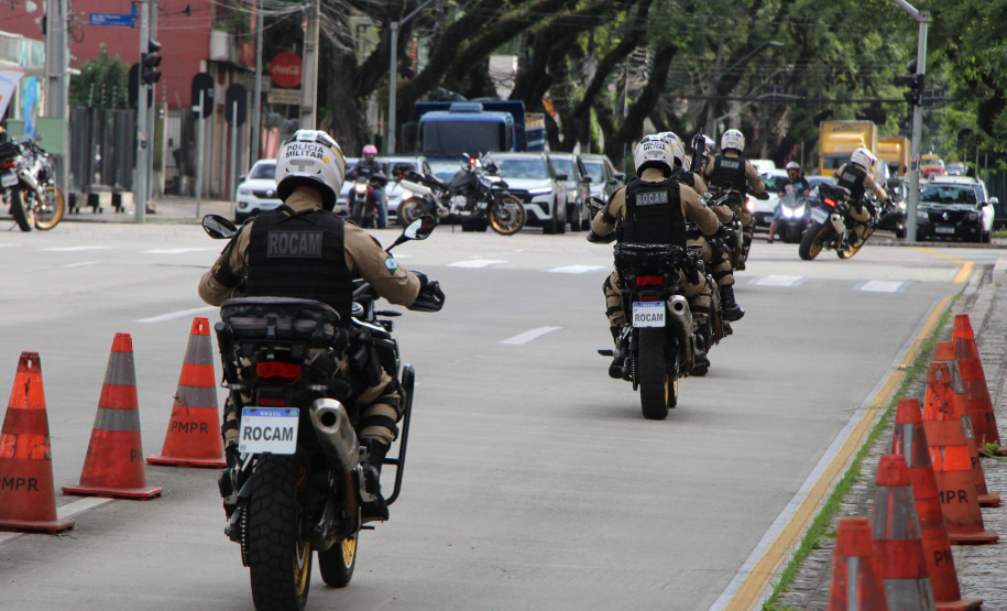 Polícia Militar do Paraná deflagra operação de reforço tático em Curitiba
