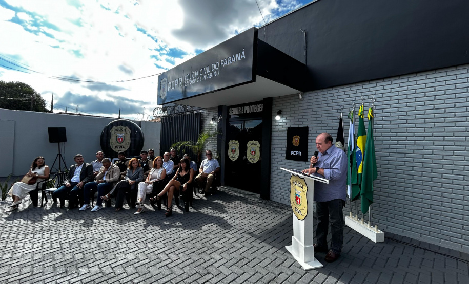 Após reforma, PCPR reinaugura Delegacia de Peabiru