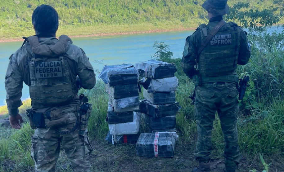 PMPR apreende meia tonelada de droga durante Operação Protetor de Fronteiras e Divisas