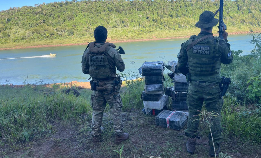 PMPR apreende meia tonelada de droga durante Operação Protetor de Fronteiras e Divisas