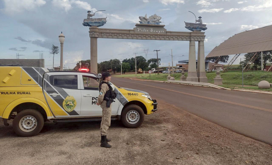 Com Patrulha Rural da PMPR, número de roubos no campo cai 34,6% em três anos no Paraná