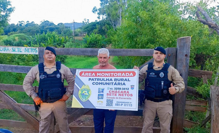 Com Patrulha Rural da PMPR, número de roubos no campo cai 34,6% em três anos no Paraná