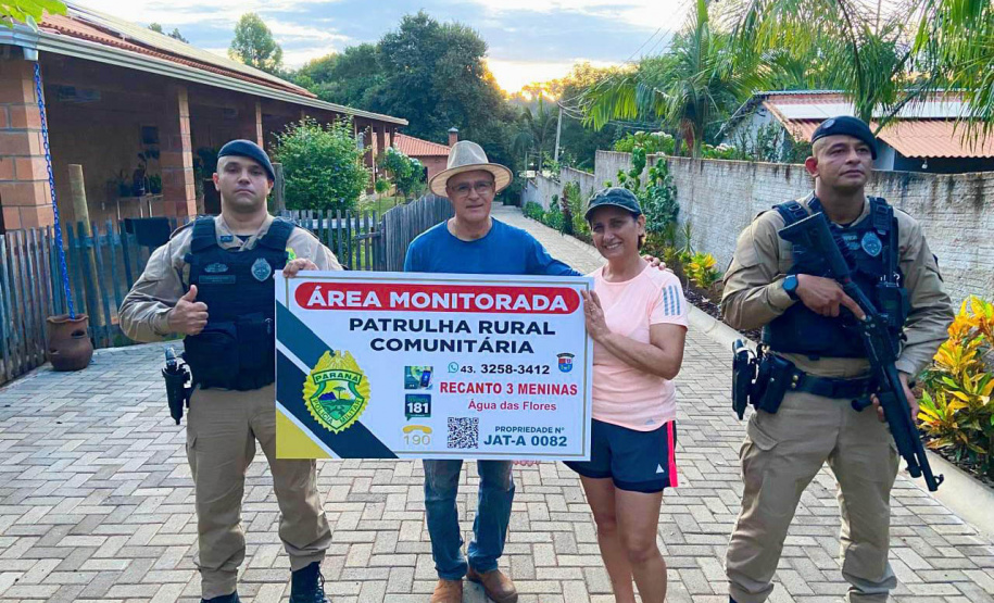 Com Patrulha Rural da PMPR, número de roubos no campo cai 34,6% em três anos no Paraná