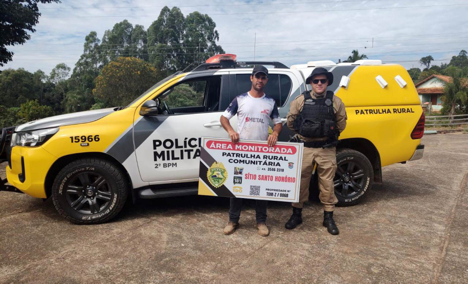 Com Patrulha Rural da PMPR, número de roubos no campo cai 34,6% em três anos no Paraná