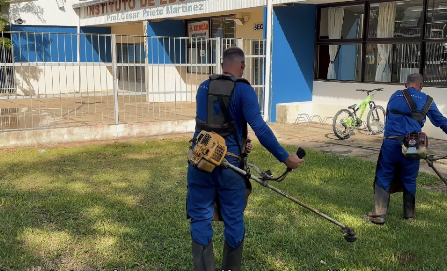 Programa Mãos Amigas promove manutenção em escolas e reinserção social de apenados