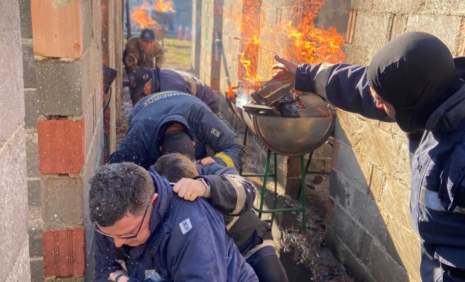 Polícia Penal do Paraná elabora novo protocolo para combate a incêndio nas unidades prisionais