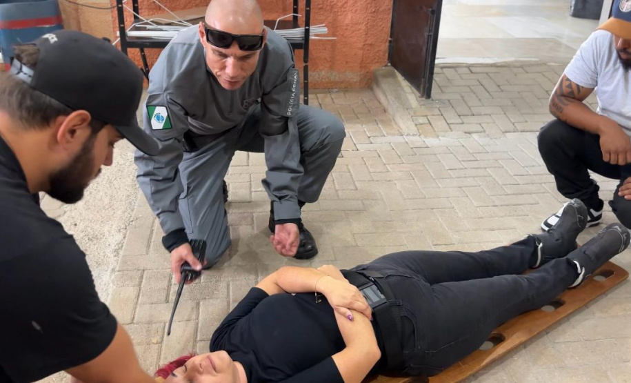 Polícia Penal do Paraná elabora novo protocolo para combate a incêndio nas unidades prisionais