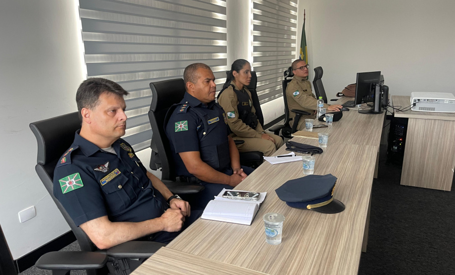 PMPR e Guarda Municipal de Curitiba alinham estratégias para reforçar Operação Centro Seguro