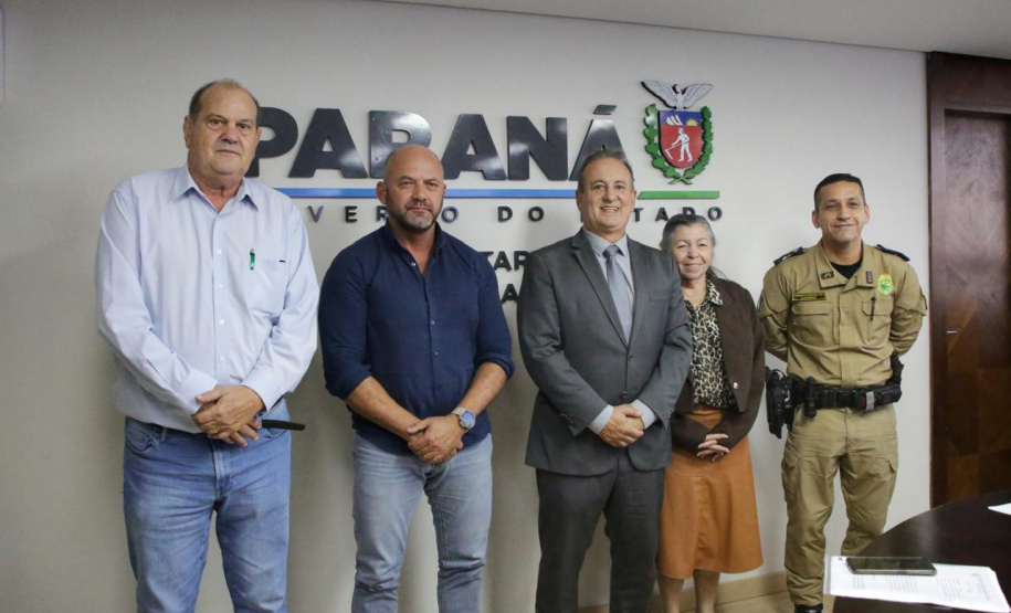 Secretário Hudson recebe deputado estadual Moacyr Fadel