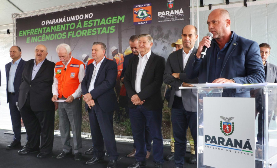 Resposta rápida: Estado entrega equipamentos a 100 municípios para combate a incêndios
