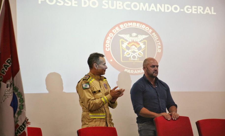 Coronel Emmanuel assume como subcomandante-geral do CBMPR
