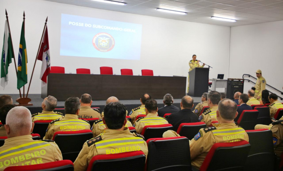 Coronel Emmanuel assume como subcomandante-geral do CBMPR