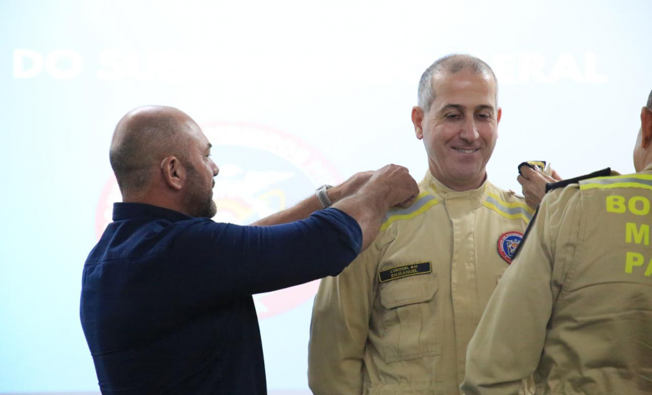 Coronel Emmanuel assume como subcomandante-geral do CBMPR