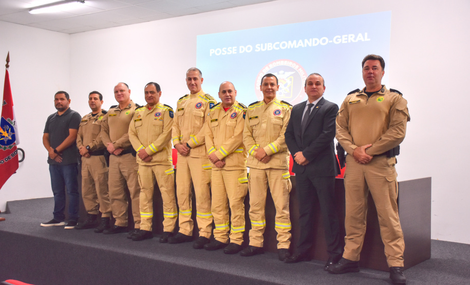 Coronel Emmanuel assume como subcomandante-geral do CBMPR
