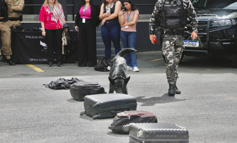 Sesp promove visita de servidores à sede da PMPR