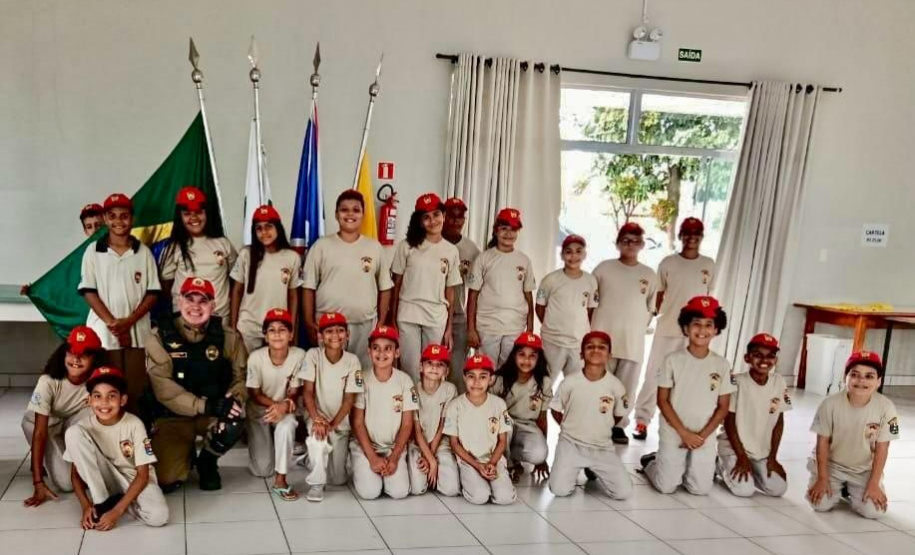 PMPR promove projeto Policial Rodoviario Mirim