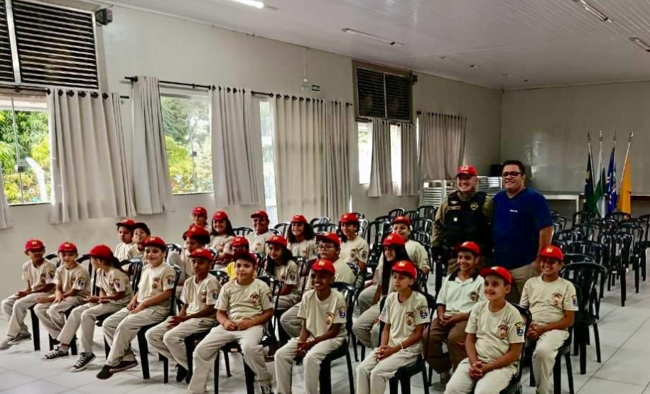 PMPR promove projeto Policial Rodoviario Mirim