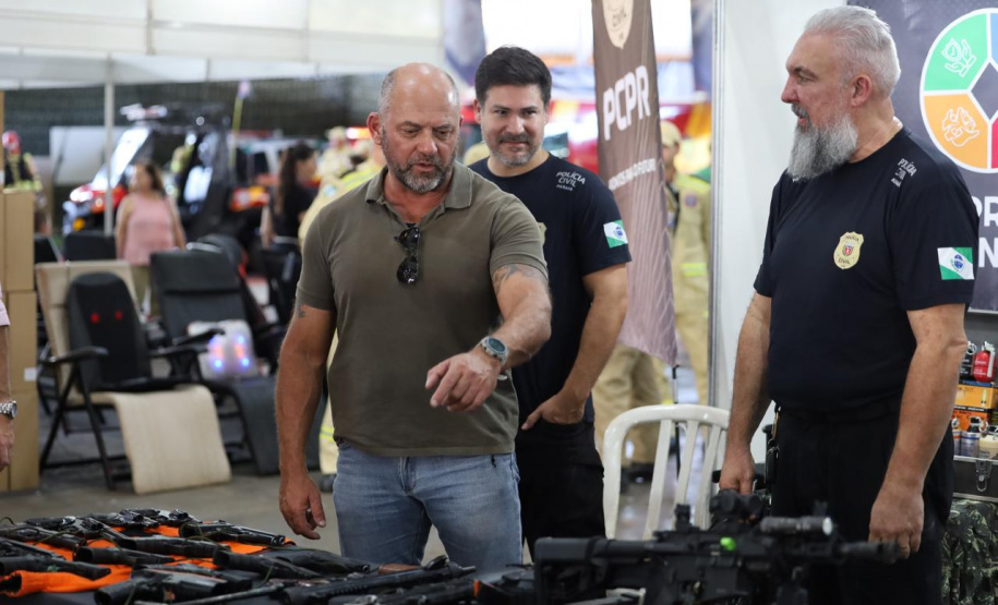 Secretário Hudson acompanhou a abertura da 51ª edição da Expoingá