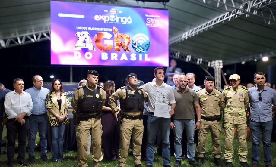 Secretário Hudson acompanhou a abertura da 51ª edição da Expoingá