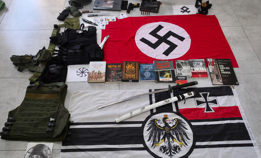 PCPR prende homem em flagrante por apologia ao nazismo em Ponta Grossa