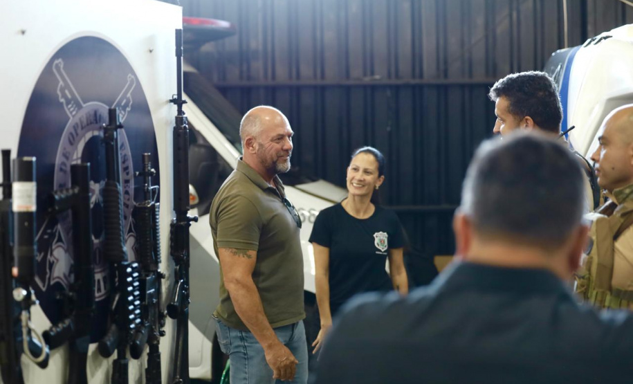 Secretário Hudson acompanhou a abertura da 51ª edição da Expoingá